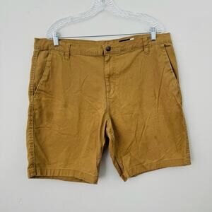Volcom Dark Khaki Bermuda Shorts Men’s Size 38